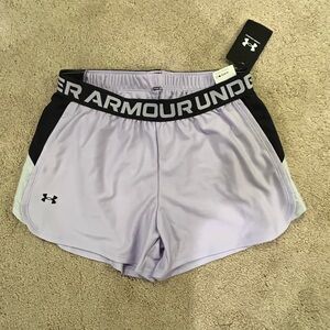 Under Armor girls shorts size small NWT